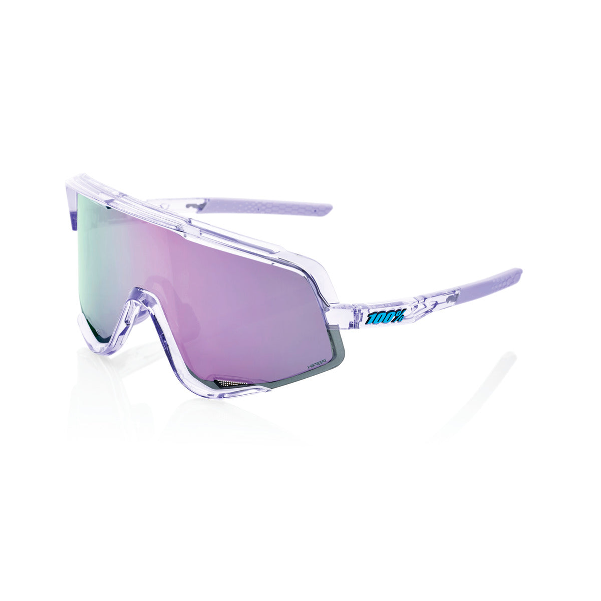 GLENDALE - Polished Translucent Lavender - HiPER Lavender Mirror Lens
